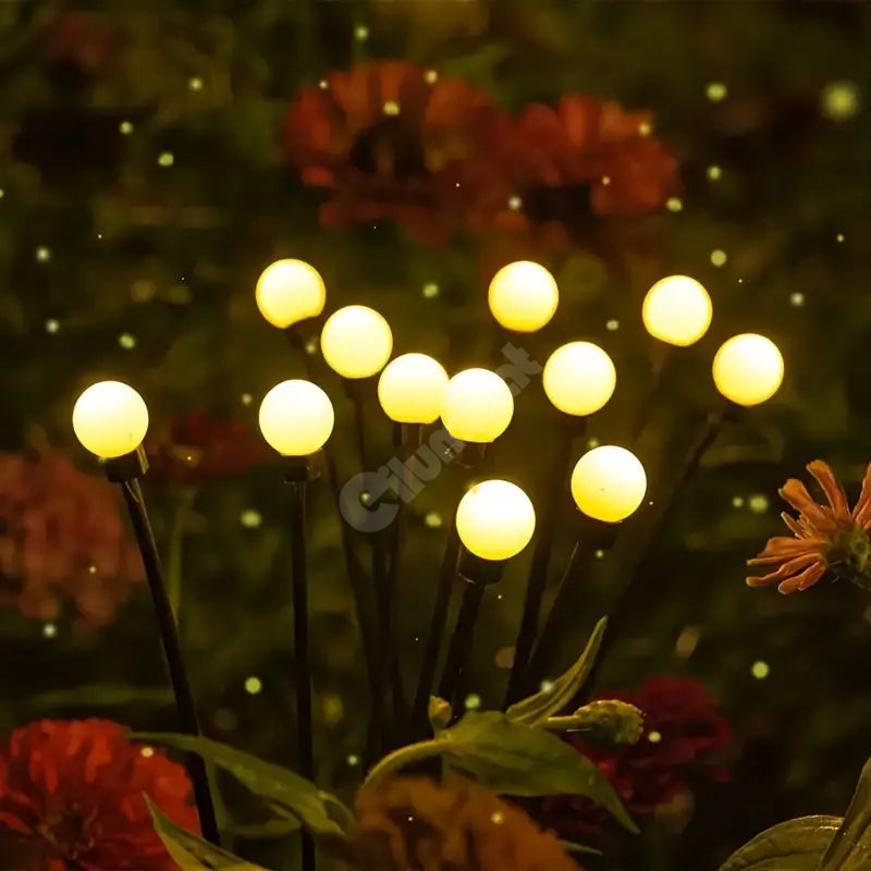 Lampa Led Solara Fireflys - Set 2 Buc Landscape Pathway Lighting