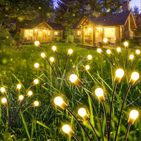 Lampa Led Solara Fireflys - Set 2 Buc Landscape Pathway Lighting