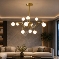Осветително тяло Nordic Style Абажур MAT Golden Beans 66108-12