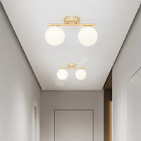 Lustra Abajur MAT Nordic GOLD 2xE27 DN117-2/GD AURIE / ABAJUR Chandeliers