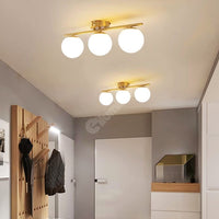 Lustra Abajur MAT 3xE27 Nordic DN117-3/GD AURIE / ABAJUR Chandeliers