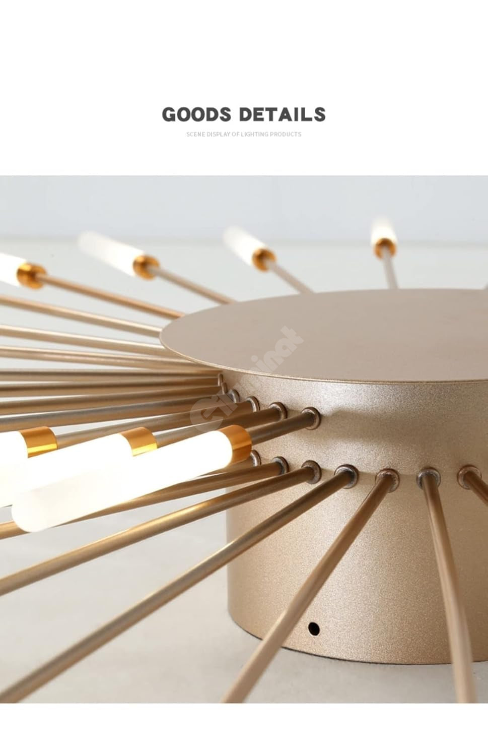 Lustra American Beauty Gold Chandeliers