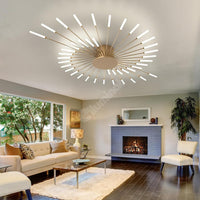 Lustra American Beauty Gold Chandeliers