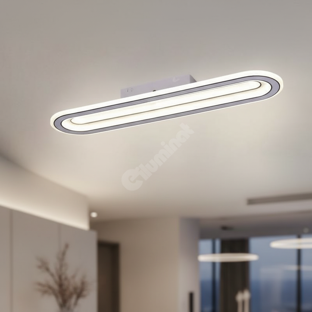 Осветително тяло LED 128W LUMIXA, Бяло, Еквивалент 500W