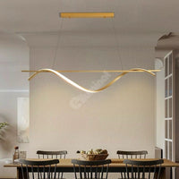 Lustra Led 30W Suspendata Gold Sails Echivalent 200W Lighting Fixtures