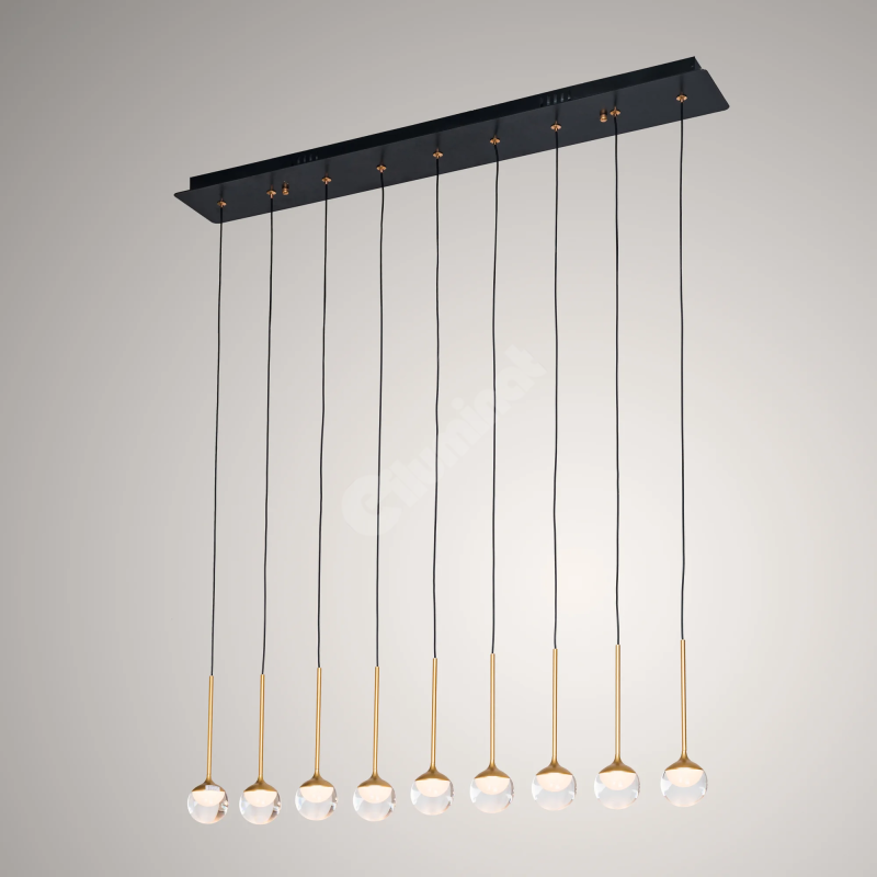 Lustra Led 36W Gold Luxury Pendant C85001-9 Lighting Fixtures