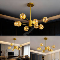 Осветително тяло LED висящо Arlio Gold еквивалент 180W