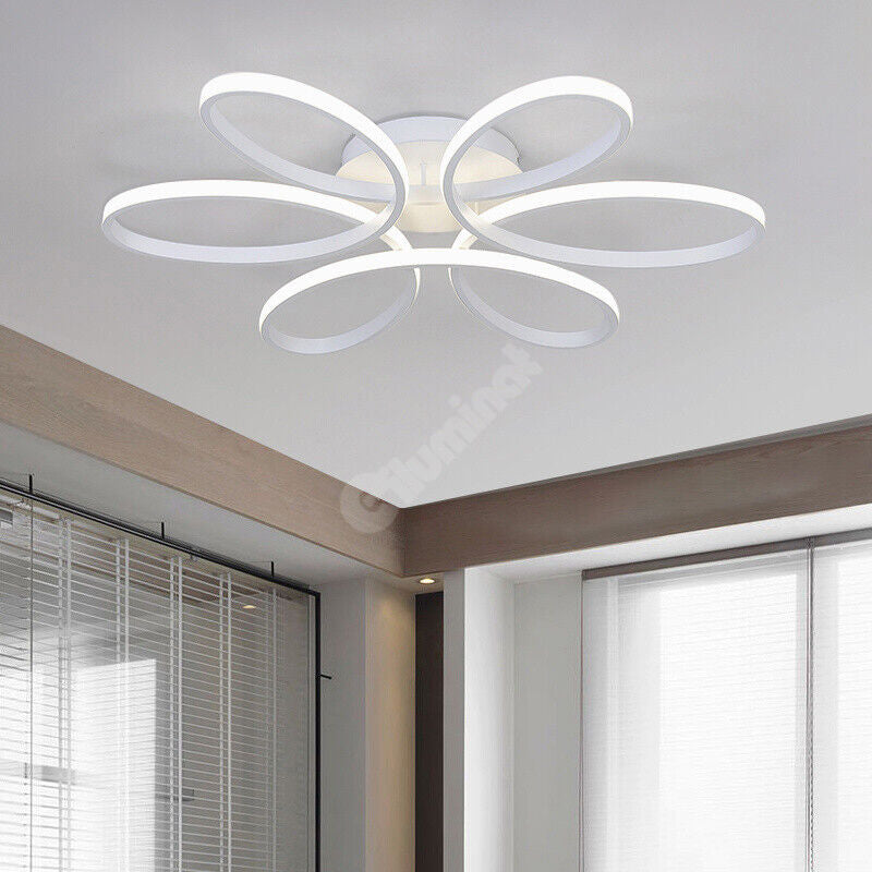 Lustra Led Daisy Alba Echivalent 500W Telecomanda Lighting Fixtures
