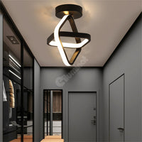 Lustra Led 26W Infinity Square Black 3 Functii Led Ceiling Light