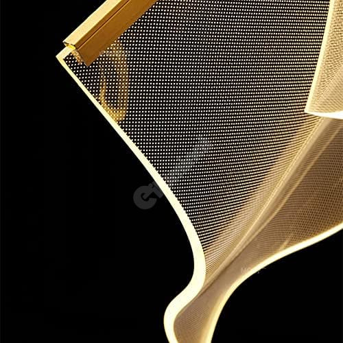 LED осветително тяло Luxury PAPER QUILL GOLD 12 елемента Еквивалент 300W