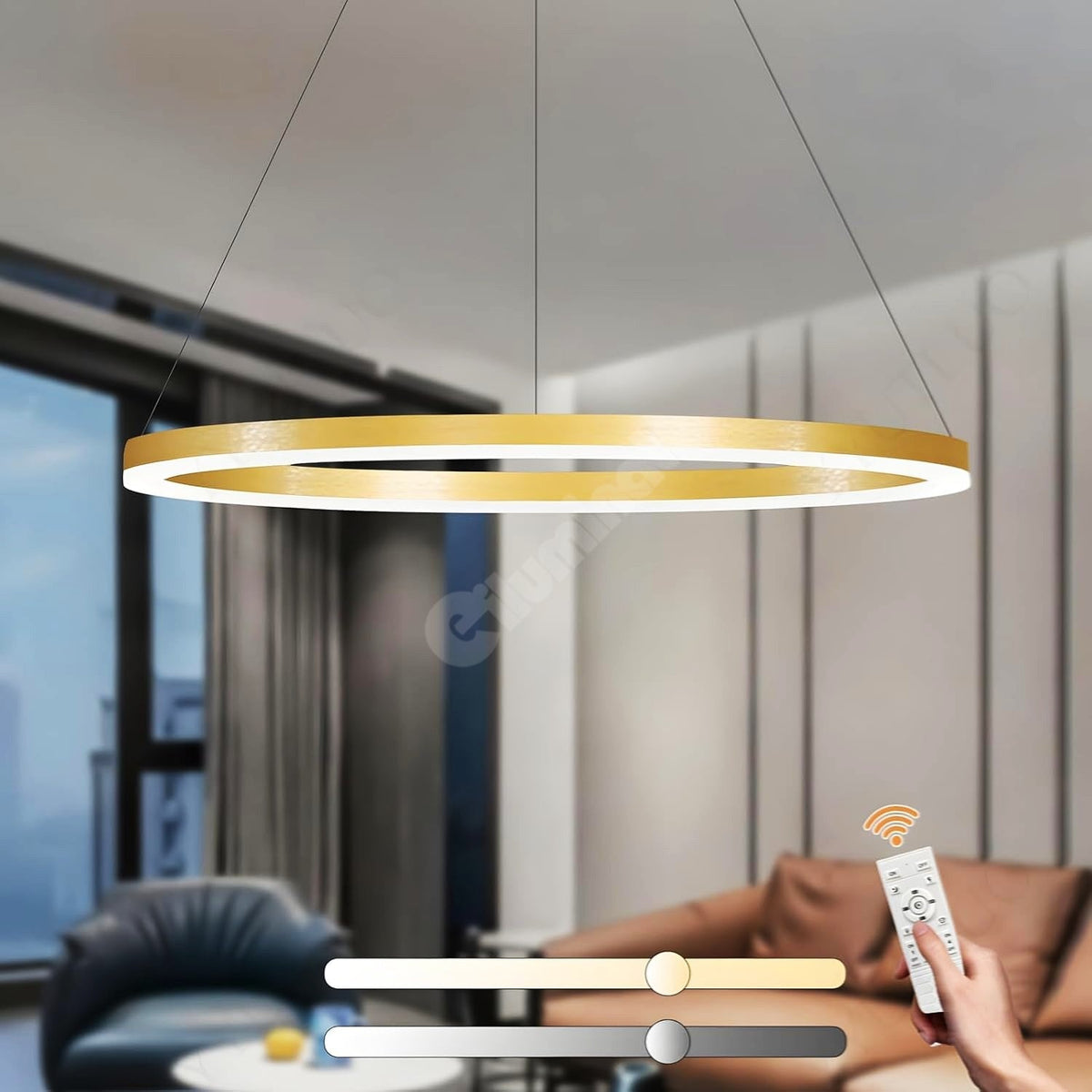 Lustra Led Wonderland Gold 1 Segment Echivalent 300W Lighting Fixtures
