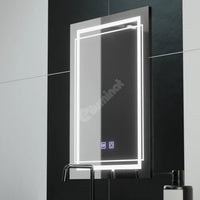Oglinda LED Rectangulara 50x70cm Touch Sistem Dezaburire E37S 50x70CM / FRAMELESS LED MIRROR