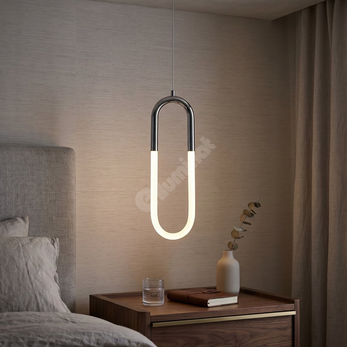 LED Пендел Mono HALO Chrome 4500K Еквивалент 100W