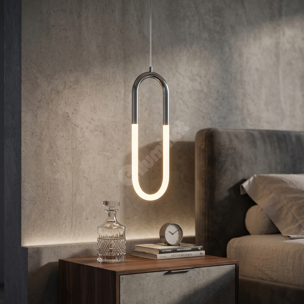 LED Пендел Mono HALO Chrome 4500K Еквивалент 100W