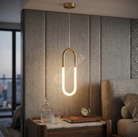 LED Пендел Mono HALO Gold 4500K Еквивалент 100W