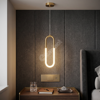 LED Пендел Mono HALO Gold 4500K Еквивалент 100W