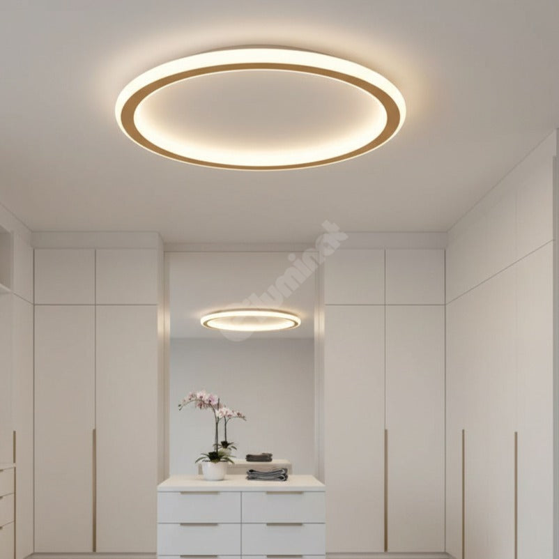 LED плафон GOLD Кръгъл 30CM – еквивалент 200W