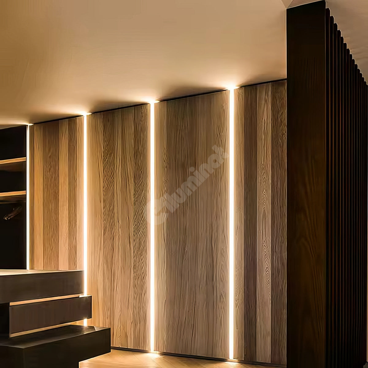 Profil LED 2 Metri Incastrat Sub Tencuiala LED Strips