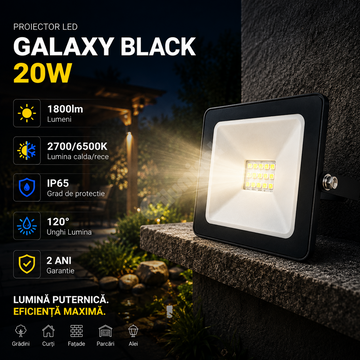 LED прожектор 20W Galaxy SMD