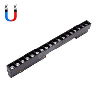 Spot Led 18W Magnetic Negru Liniar Track Light