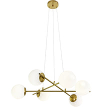 Lustra Abajur MAT GOLD 6xE27 F0010/6 AURIE / ABAJUR Chandeliers