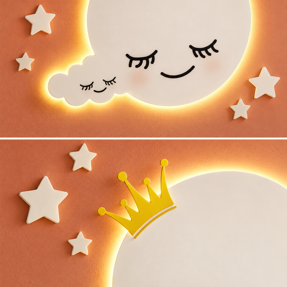 LED аплик 80W Dreamy Moon с дистанционно 5319