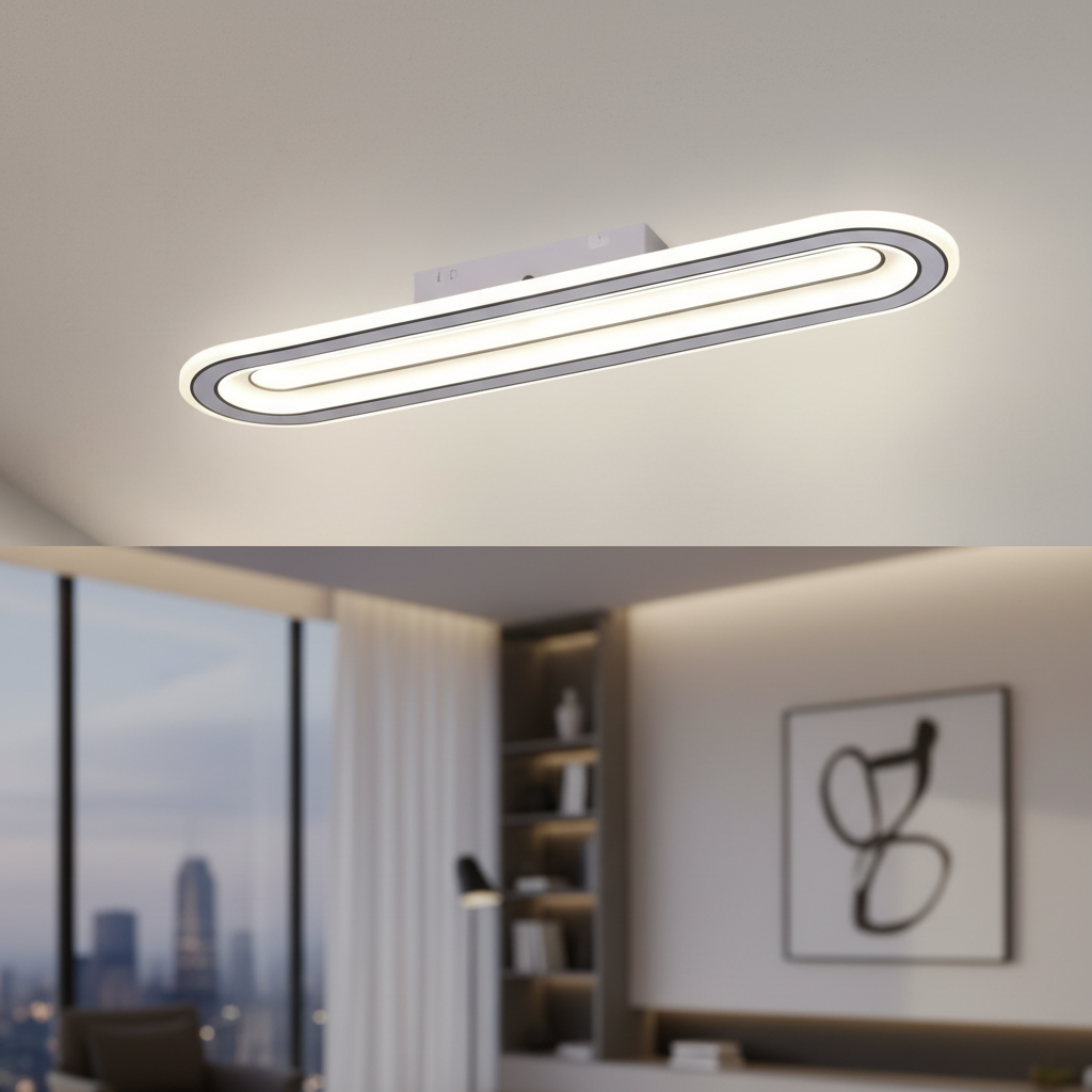 Осветително тяло LED 128W LUMIXA, Бяло, Еквивалент 500W