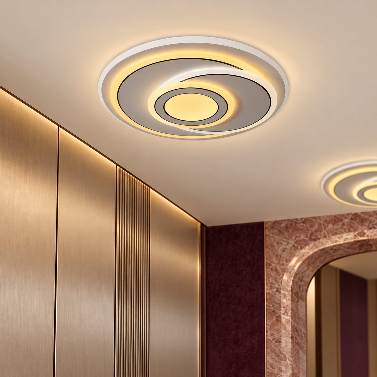 LED осветително тяло 76W Mini LARA кръгло еквивалент 250W