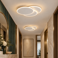 LED аплик 48W LOOPS бяла 26CM Еквивалент 200W