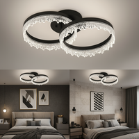 LED осветително тяло 2 CIRCLE VALS Еквивалент 200W Дистанционно