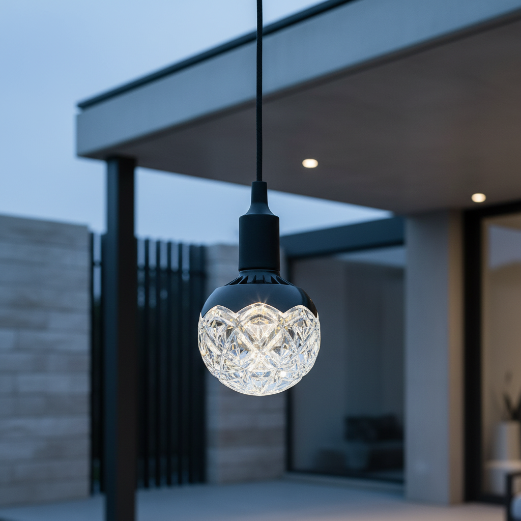 Пендел LED Екстериор CRYLO 10W Black