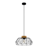 Pendul PADSTOW Black & Brown 110CM Eglo NEAGRA / ABAJUR Lighting Fixtures
