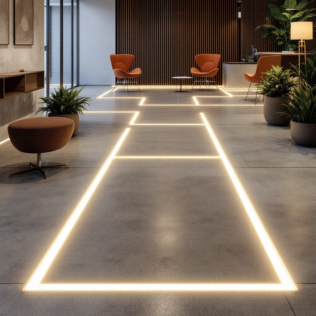Profil LED 2 METRI de Pardoseala LED Strips