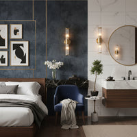 Аплик LEXA 2xE14 Gold