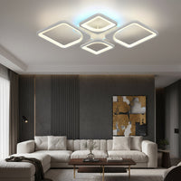 Осветително тяло LED 4 Square VENOX White RGB Еквивалент 300W Дистанционно
