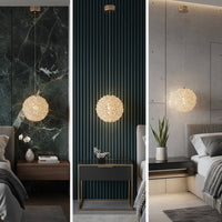Пендел LED Cristal Sponge ZYRO Gold