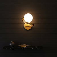 Аплик Абажур LINO 1xE27 Gold