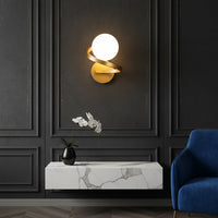 Аплик Абажур LINO 1xE27 Gold