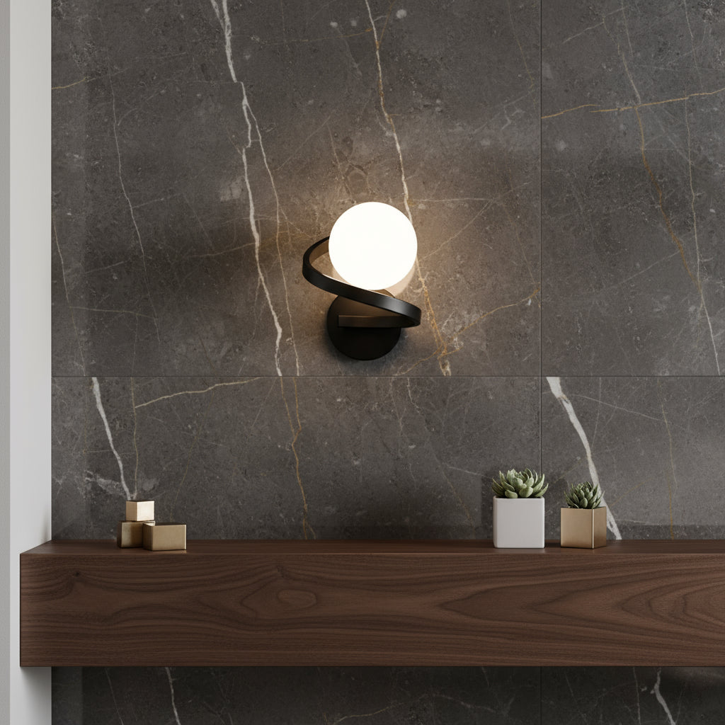 Аплик Абажур LINO 1xE27 Black