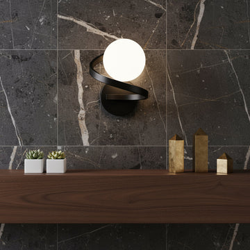 Аплик Абажур LINO 1xE27 Black
