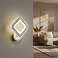 LED аплик 26W DIAMOND Cristal White