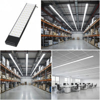 Линеен LED осветителен корпус KENI 120cm черен 72W