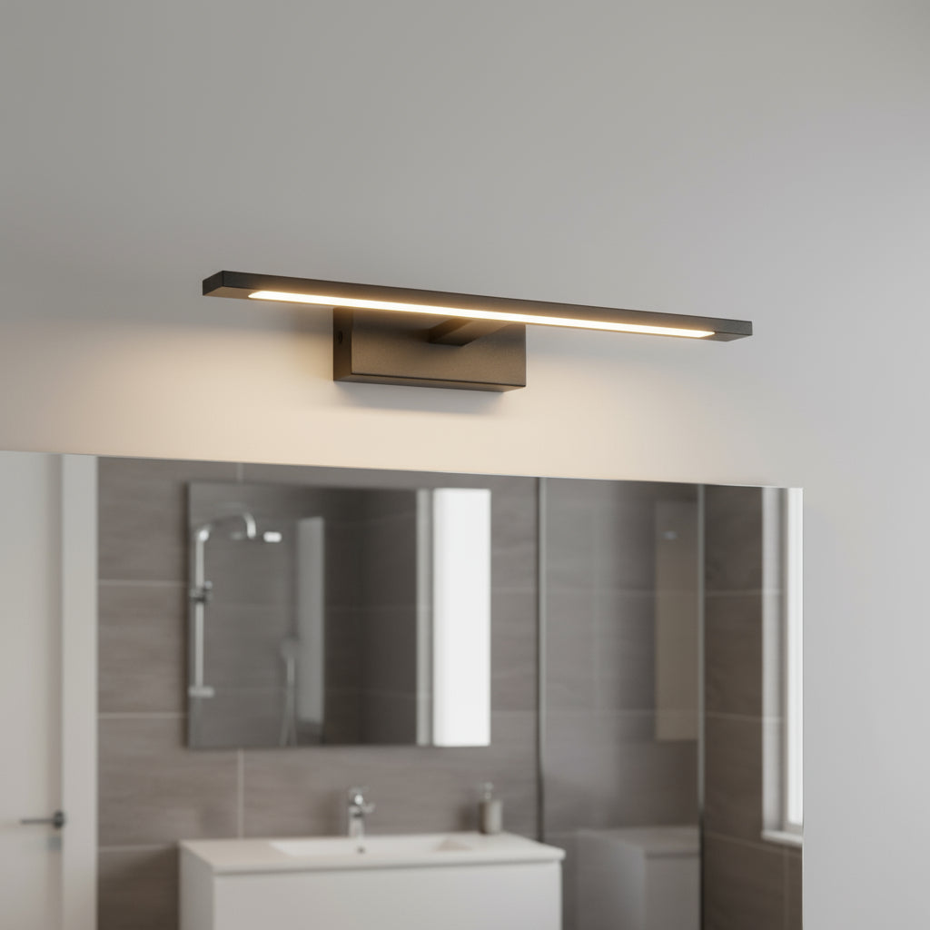Аплик LED Баня ELVO 12W 42cm Черна