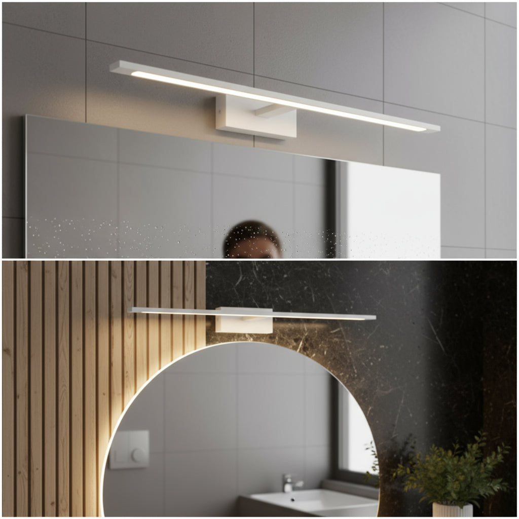 LED аплик за баня ELVO 12W 42cm бял
