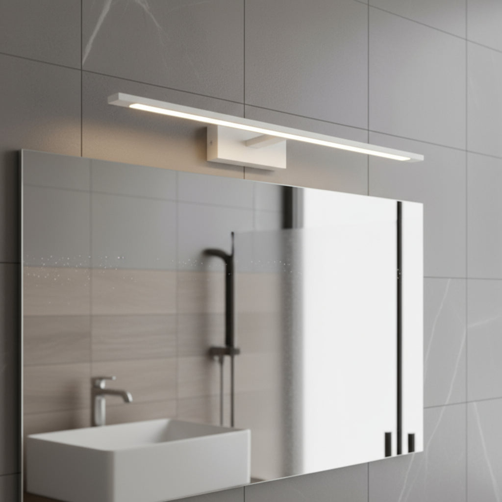 LED аплик за баня ELVO 12W 42cm бял