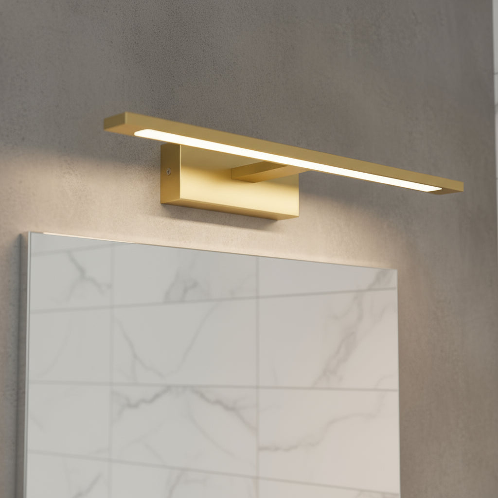 LED аплик за баня ELVO 12W 42cm Gold