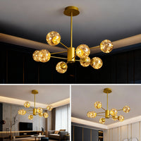 Осветително тяло LED висящо Arlio Gold еквивалент 180W