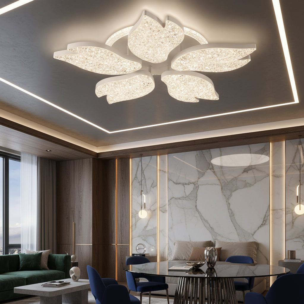 LED осветително тяло EVALE White еквивалент 400W с дистанционно