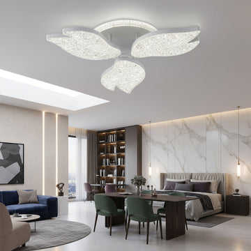 Осветително тяло LED EVALE White еквивалент 300W с дистанционно