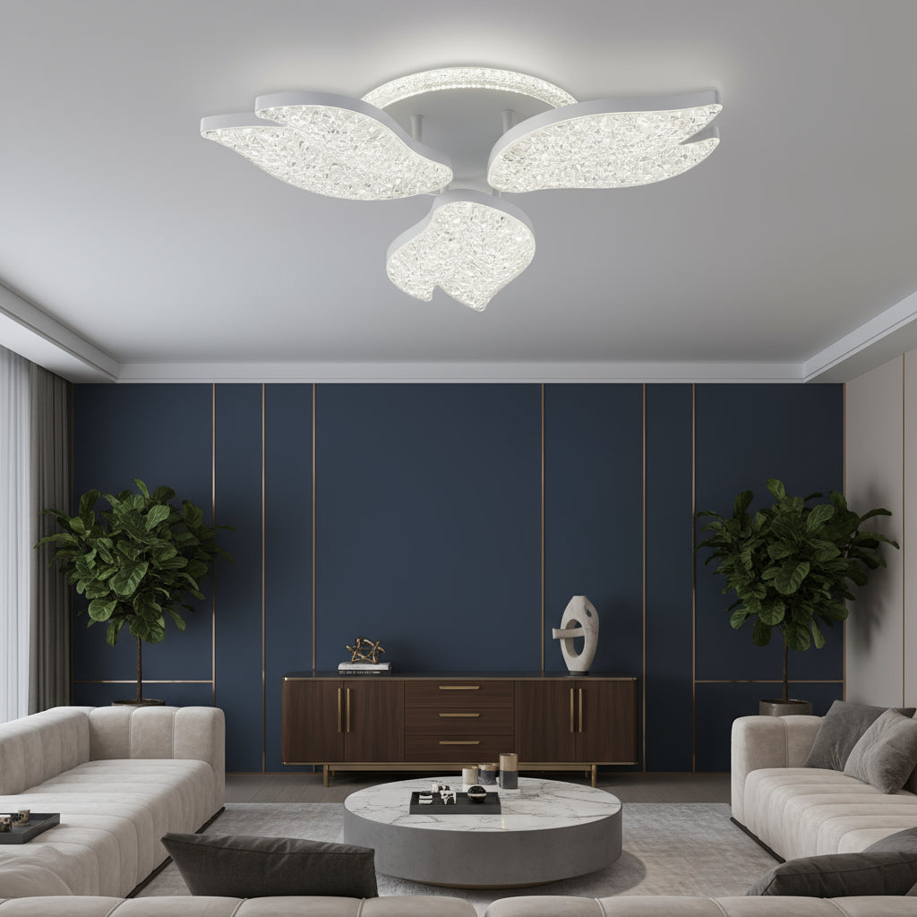 Осветително тяло LED EVALE White еквивалент 300W с дистанционно
